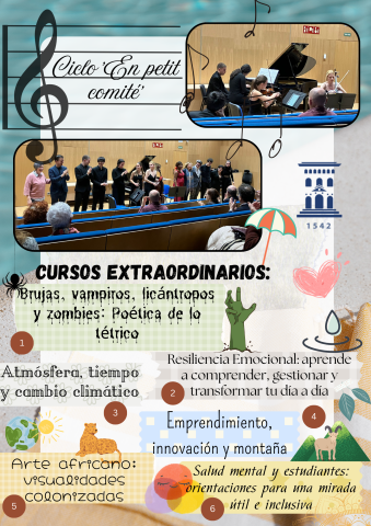 Collage clásico, cursos de verano y despedida